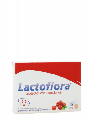 Lactoflora protector con arándanos 15 cápsulas