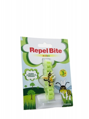 Repel bite niños pulsera citronela