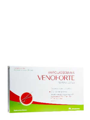 Venoforte piernas ligeras 10 ampollas