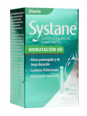 Gotas oftálmicas lubricantes systane 30 monodosis.