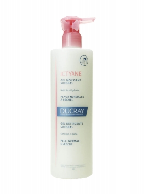 Ducray ictyane gel limpiador sobregraso 400 ml