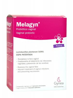 Melagyn probiotic 7 comprimidos vaginales