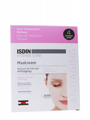 Isdin maskream máscara de hidrogel 4 unidades