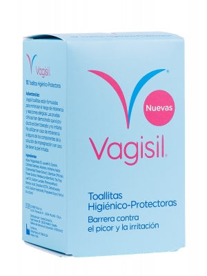 Vaginesil toallitas 10 unid