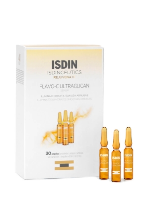 Isdin isdinceutics flavo-c ultraglican 30 ampollas 2ml
