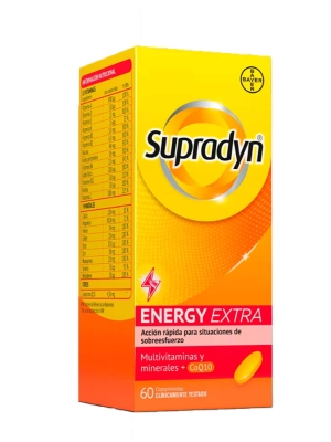Supradyn energy extra 60 comprimidos