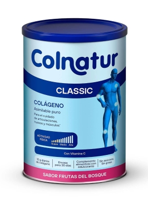 Colnatur classic colágeno sabor frutas del bosque 315 g