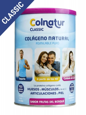 Colnatur® classic colágeno sabor frutas del bosque 315 g
