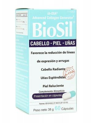 Capsulas para la caída del cabello biosil 60 caps