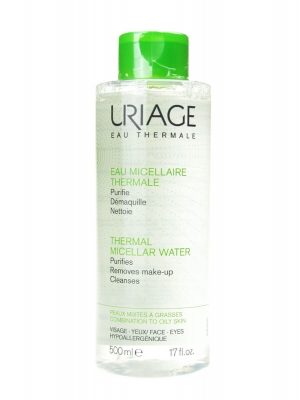 Uriage agua termal micelar piel grasa 500 ml
