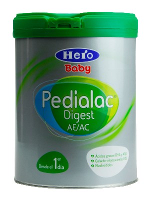 Hero baby pedialac digest ac/ae leche de inicio 800 gr
