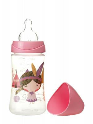 Suavinex bib. 270 ml tet. redonda 3 pos. silicon