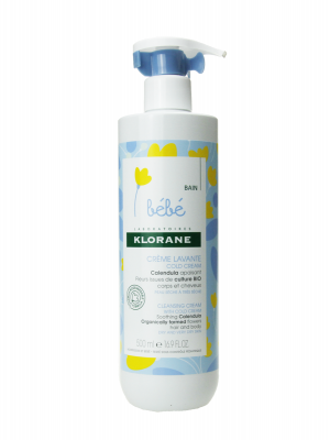Klorane crema limpiadora nutritiva cold cream 500 ml