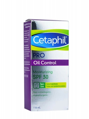 Cetaphil dermacontrol hidratante spf30 118ml