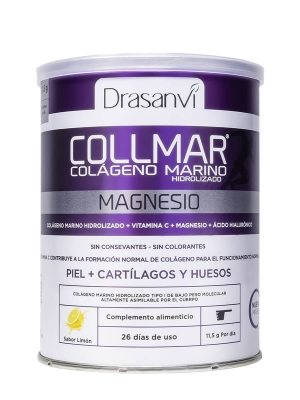 Collmar magnesio colágeno marino sabor limón 300 gr