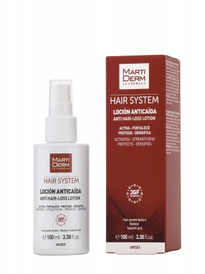 Martiderm  hair system 3 gf loción anticaída 100ml