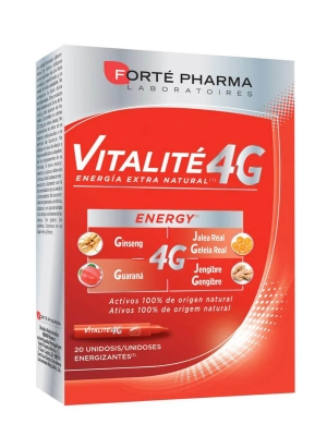 Forté pharma vitalité 4g energy 20 unidosis x10 ml