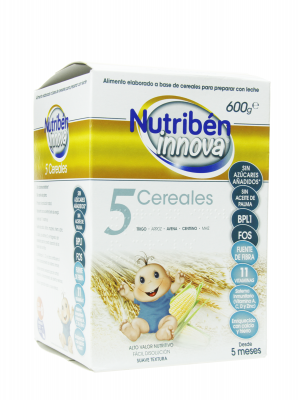 Nutribén innova 5 cereales 600 g