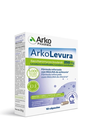 Arkopharma arkolevura 10 cápsulas