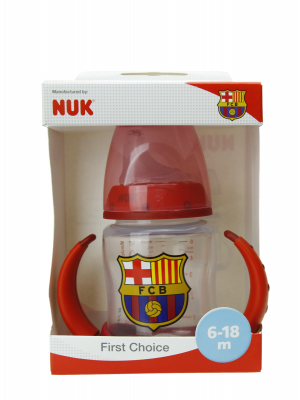 Nuk biberón entrena  f.c. barcelona 6-18 meses