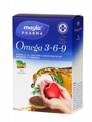 Mayla pharma omega 3-6-9 30 cápsulas