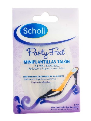 Taloneras gel invisible party feet de dr scholl