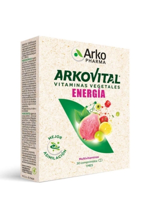 Arkopharma arkovital pura energia 30 comprimidos