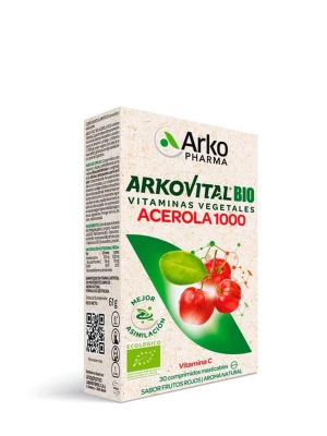 Arkopharma arkovital acerola 1000 30 comprimidos masticables