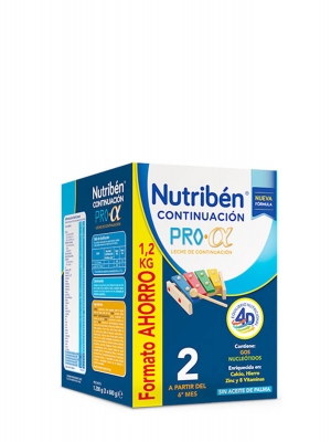 Nutriben 2 leche continuación 1200 gr
