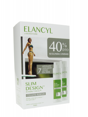 Elancyl slim design celulitis rebelde 2x200 ml