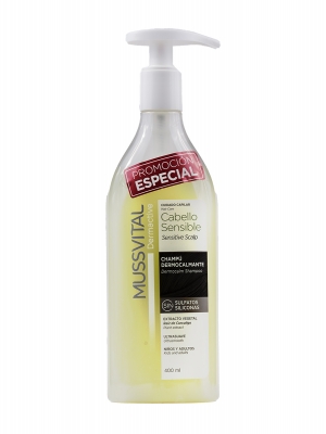 Champú para cabello sensible mussvital 400ml