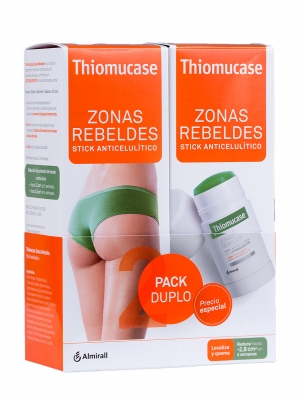 Thiomucase stick anticelulítico mujer pack duplo
