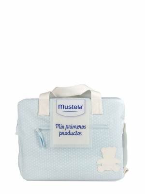 Mustela bolsa primeros productos azul