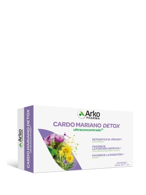Arkopharma arkofluido cardo mariano detox 20 ampollas bebibles
