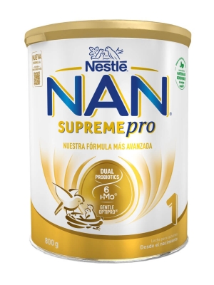 Nan Optipro Supreme Pro 1 leche de inicio 800 gr
