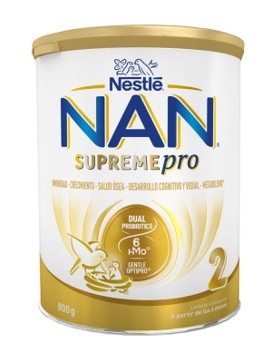 Nan Optipro Supreme Pro 2 leche de continuación 800 gr