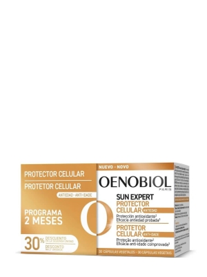 Oenobiol pack sun expert protector celular antiedad 2x30 cápsulas