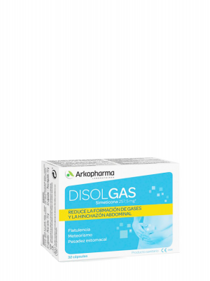 Arkopharma disolgas simeticona 32 cápsulas