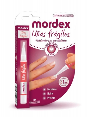 Mordex fortalecedor uñas frágiles 1 stick