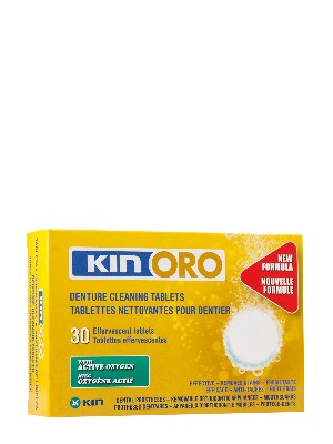Kin oro 30 tabletas limpiadoras