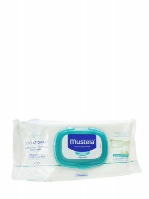 Mustela stelatopia toallitas relipidizantes 50 unidades