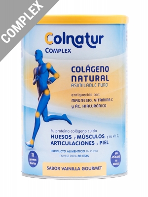 Colnatur ® complex colágeno sabor vainilla gourmet 330 g