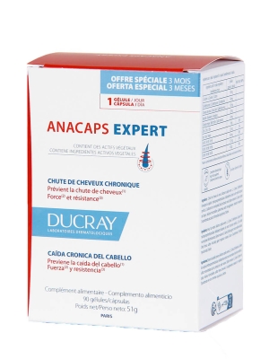 Ducray anacaps expert 90 cápsulas