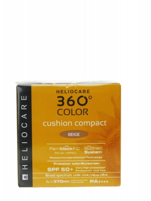 Heliocare 360º cushion compact beige spf 50+ 15 gr