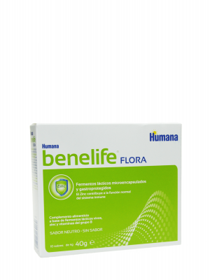 Humana benelife flora 10 sobres