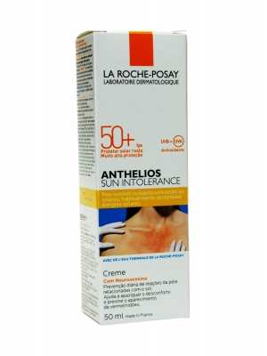 La roche posay anthelios sun intolerante 50+ crema 50ml