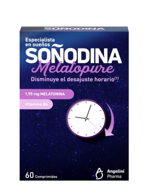 Angelini soñodina melatopure 60 comprimidos
