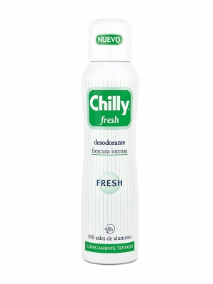 Chilly fresh desodorante corporal spray 150ml