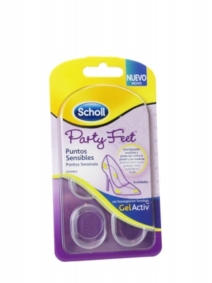 Dr scholl party feet puntos sensibles