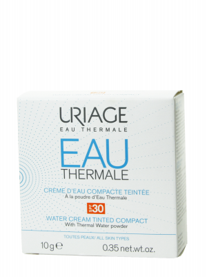 Uriage crema de agua compacta con color spf 30 10 gr